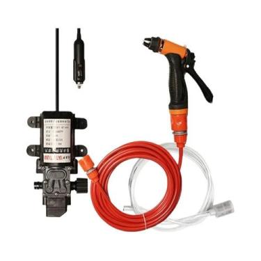 Imagem de Lavadora De Carro Portátil De Alta Pressão 12V, Kit De Limpeza Elétric