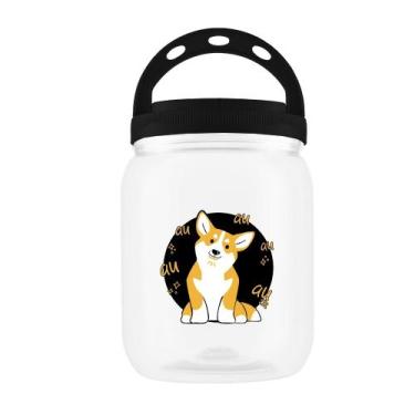 Imagem de Porta Ração Petiscos para Gato Cachorro 1,7LT com Alça - - Bandeirante