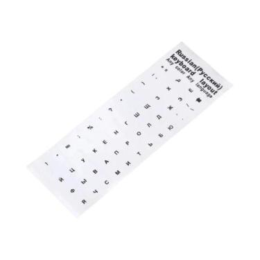 Imagem de Adesivo De Teclado Para Laptop E Desktop Em PVC Transparente Brilhante