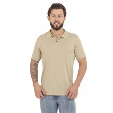 Imagem de Camisa Polo Masculina Piquet Algodão Casual