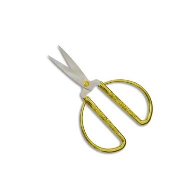 Imagem de Tesoura Inox Multifucional Dourada - 19 cm - Importado