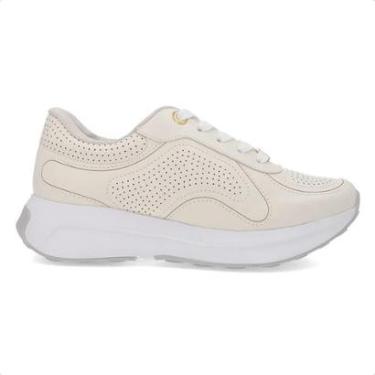 Imagem de Tênis Usaflex Feminino Couro Casual AK1004-Feminino