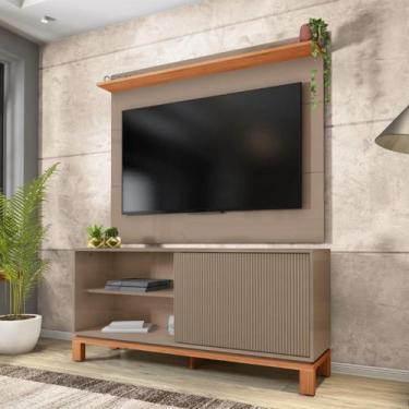 Imagem de Rack com Painel para TV 55 Polegadas Mondrian 1.3 - Caemmun, SUED MR/F