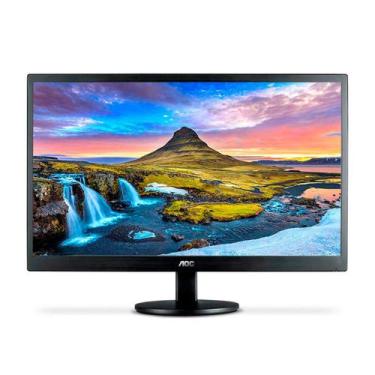 Imagem de Monitor AOC 21.5 LED Wide Full HD HDMI VGA VESA 60HZ 5MS - E2270SWHEN