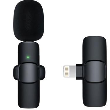 Imagem de Microfone Lapela Receptor Plugue Lightning Premium - MDM