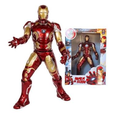 Imagem de Boneco Homem De Ferro Gigante Com Sons E Frases Mimo Toys
