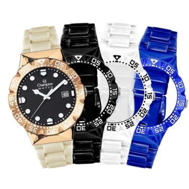 Imagem de Relógio Unissex Champion Original Troca Pulseira CP31001H Pulseira Beg