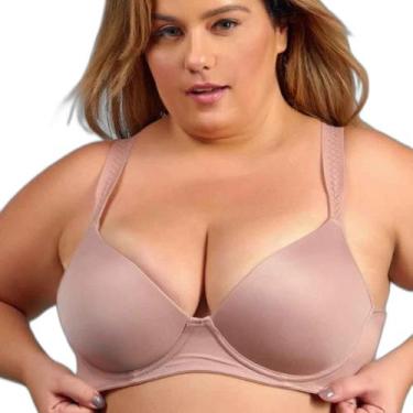 Imagem de Sutiã de lingerie adulto tradicional com bojo estruturado e aro lipo d