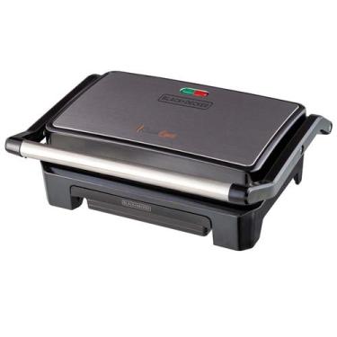 Imagem de Grill Elétrico Prensa Cuisine Expert Black &amp Decker Antiaderente 80