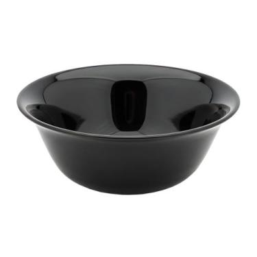 Imagem de Bowl Preto de Vidro Opalino Mini Tigela 12cm Sobremesa Molhos Porções 
