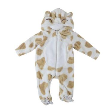 Imagem de Macacão Infantil Tiptop Girafa Off White 1012076, M