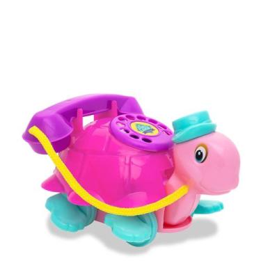 Imagem de Brinquedo Educativo Baby Land Teltaluga - Cardoso, Rosa