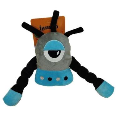 Imagem de Brinquedo P/ cachorro Monstrinho Alienígena sonoro Jambo, Azul