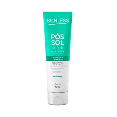 Imagem de Loção Corporal Pós-Sol Sunless Aloe Vera E Camomila 120g