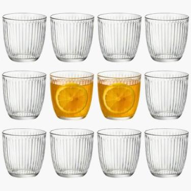 Imagem de Jogo de 12 Copos de Vidro Bormioli Rocco Line 290ml Vidro Italiano Ori