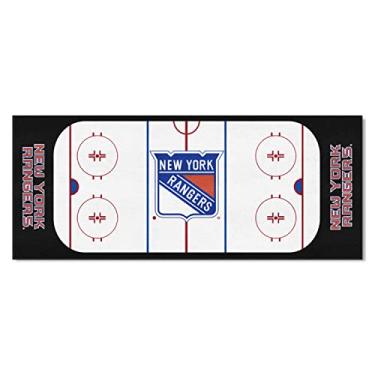 Imagem de FANMATS - 10476 NHL New York Rangers Nylon Face Field Run, 76,2 cm x 182,8 cm