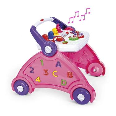 Imagem de Andador Infantil Bebê Educativo 3 Em 1 Mesa C Som Atividades