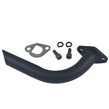 Imagem de Tubo de exaustão para Predator 212cc Go Kart & Mini Bikes serve para motor CT200U BT200X 6.5HP