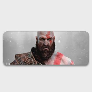 Imagem de Mouse Pad Gamer God of War 4 Kratos