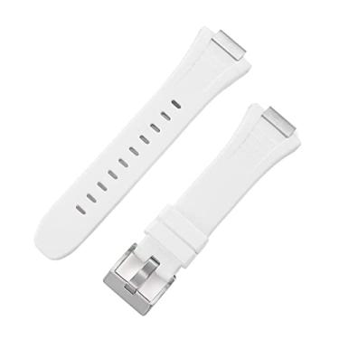 Imagem de KANUZ Pulseira de relógio de borracha para Apple Watch Band 44 45mm, para iwatc 8/7/6/5/4/SE Series Upgrade Mod Kit (Cor: Loiro, Tamanho: 44MM)