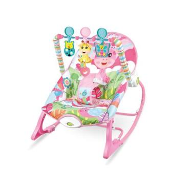 Imagem de Cadeira De Balanço Descanso Vibratoria Balanço Para Bebê Color Baby En
