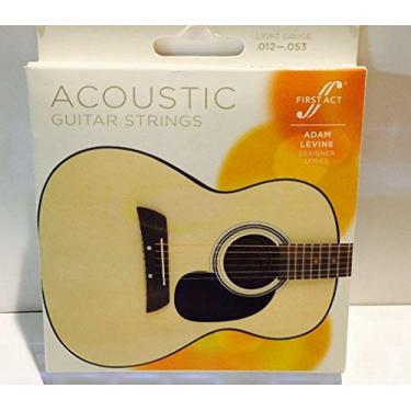 Imagem de First Act Cordas de guitarra acústica Adam Levine Designer Series