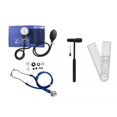 Imagem de Kit Acadêmico Para Estagio De Fisioterapia (AZUL)