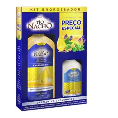 Imagem de Kit PEQUENO Tío Nacho Engrossador - Shampoo 415ml + Condicionador 200ml