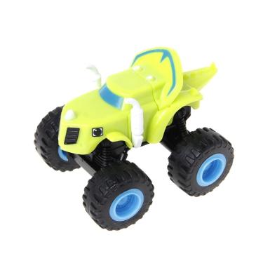 Imagem de Blaze Máquinas de Brinquedo De Brinquedo Carros De Transformação de Caminhões Brinquedos Presentes Para Crianças - Verde Claro