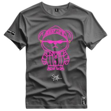 Imagem de Camiseta Coleção Little Bears Urso Pink Style Shap Life