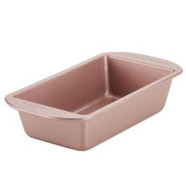 Imagem de Farberware Forma antiaderente para assar bolo de carne/antiaderente - 22,8 cm x 12,7 cm, ouro rosa