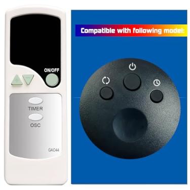 Imagem de XINJISHIMIN Controle remoto de substituição para ventilador circulador de torre Vornado OSC54 OSC84 OSC73, C124041001D06(GAO44)