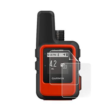 Imagem de IPG Compatível com tela sensível ao toque antirreflexo Garmin inAlcance mini portátil caminhadas GPS tela sensível ao toque (2X) película invisível protetor de tela protetor de tela sem bolhas de substituição