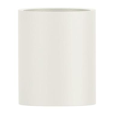 Imagem de Vaso Fibra De Vidro Vietnamita Vitrificado Cilindro Decorativo 50x36cm (Off White Fosco)