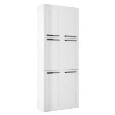 Imagem de Paneleiro de Cozinha Itatiaia 6 Portas Florença Branco Neve