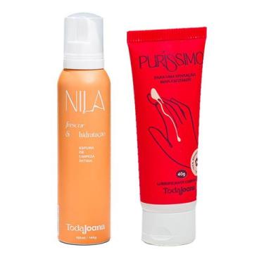 Imagem de Kit Cuidado Íntimo Espuma Nila e Lubrificante Purissimo - TODA JOANA