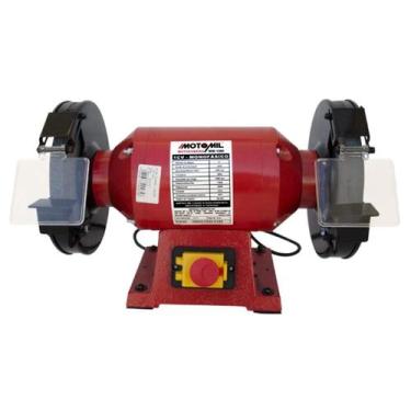 Imagem de Moto Esmeril Industrial de Bancada 1cv 220v 8' X 1' X 5/8' Mm-100i - M