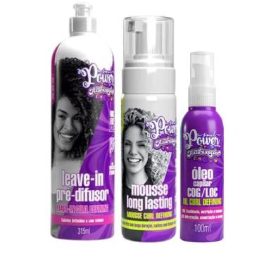 Imagem de Soul Power Texturizações Curl Leave-in 315ml + Mousse 180ml + Óleo 100