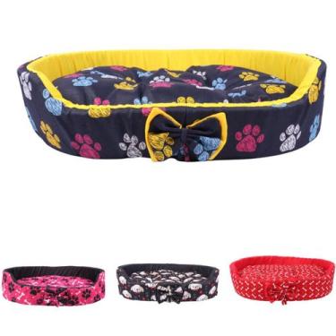 Imagem de Caminha Para Pet 70cm x 60cm Porte Grande Cama  Macio Estampas  Cachor