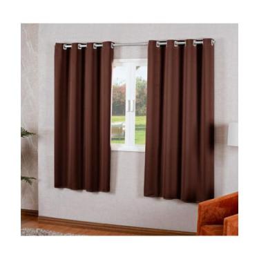 Imagem de Cortina Blackout Em Tecido 4m Blecaute Bloqueia Corta Veda Luz Retem o