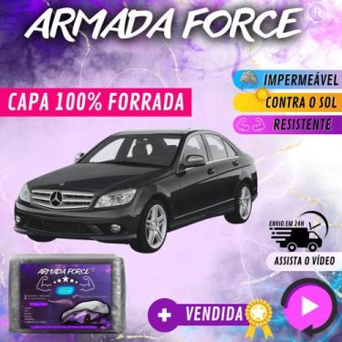 Imagem de Capa Cobrir Carro MERCEDES C180 100% Forrada Armada Force 100% Imperme