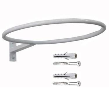 Imagem de Suporte  de parede reforçado para bolas suíças -completo - ART FORTE