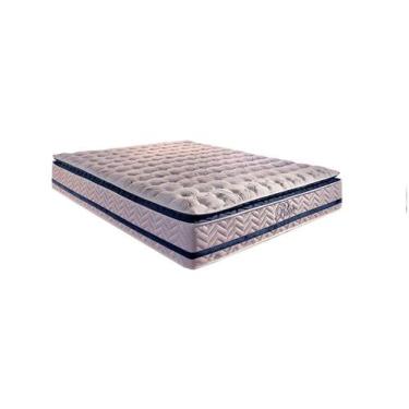 Imagem de Colchão Paropas de Molas Pocket Blue c/ Pillow Top   Casal