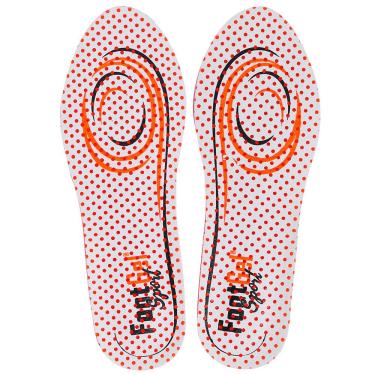 Imagem de Palmilha de Gel Footgel Esportes em Geral 33 ao 36 Laranja e Branco