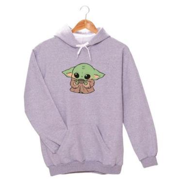 Imagem de Moletom Stars Wars Baby Yoda Casaco Unissex Tumblr - SEMPRENALUTA , Ci