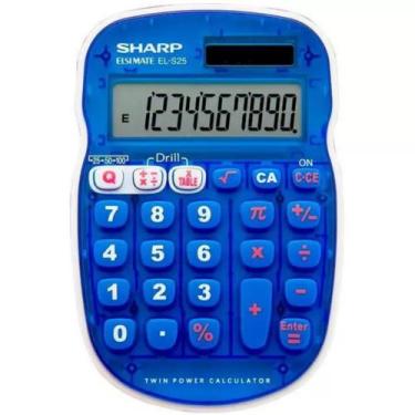 Imagem de Calculadora Sharp EL-S25B-BL 10 Digitos - Azul