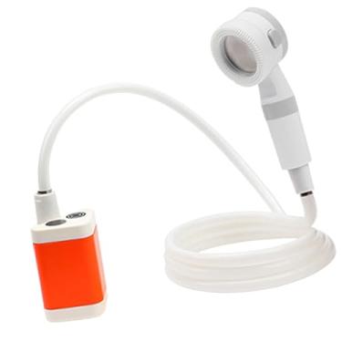 Imagem de Dynwave Bomba de chuveiro portátil, chuveiro de acampamento, chuveiro elétrico, bomba de chuveiro de viagem para mochila, plantas, rega, lavagem de carros,