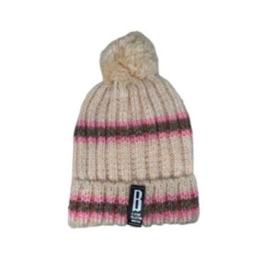 Imagem de Touca Gorro de Lã PomPom Forrada com Pelucia Unisex Adulto Juvenil Fem