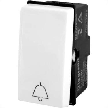 Imagem de Modulo Pial Pop Branco Pulsador Campainha 2A. 250V, Branco