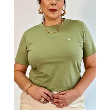 Imagem de Camiseta Ivi, Verde oliva